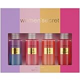 women'secret Body Mist Senses Geschenkset Body Spray Körperspray für Damen 4 x 50ml