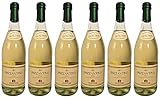 Frizzantino bianco dolce Gualtieri Dell`Emilia IGT (6 x 0,75 L) - Vino Frizzante - Weißer Süßer Perlwein 7,5% Vol. aus Italien