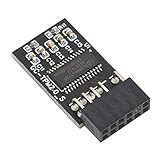 TPM 2.0-Verschlüsselungs-Sicherheitsmodul, Kompatibel mit Remote Card 11 Upgrade LCP SPI TPM2.0-Modul 12-polig für -Motherboards