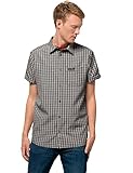 Jack Wolfskin Herren El Dorado Men's Shirt Hemd, Asphalt Check, XL EU