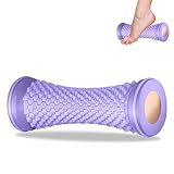 Golgner Igelball FußMassage, FußMassageroller, Foot Massage Roller, Tragbarer Gummi Fussroller, Massagegerät Fuß, für Fuß Schmerzen, ​Fersensporn, Plantarfasciitis, Entspannung