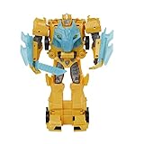 Transformers Spielzeug Bumblebee Cyberverse Adventures Roll N’ Change Bumblebee Action-Figur zum Anschieben, ab 6 Jahren, 25 cm, F2730, Multi