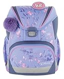 Herlitz Unisex Kinder Ultralight Butterfly Paradise Schulranzen, Multicoloured, 44