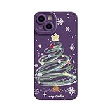 for iPhone 16 Pro Max Case Glitter Folding Holder Hard Case, 4 Corners Airbag Magnetic Anti-Fall with Invisible Ring Bracket Case Cover for iPhone 16 15 14 13 12 Pro Max (13,Purple)