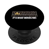 Cool WASD PC Gamer keyboard - Funny Its what Moves Me Gaming PopSockets mit austauschbarem PopGrip