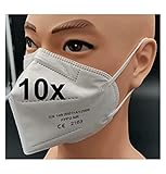 10x Premium FFP2 Maske 5-lagig (10 Masken) Trading Bros schneller Versand aus Deutschland…