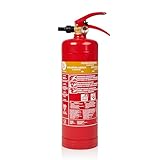 Smartwares Schaumlöscher SB6, Feuerlöscher 6 Liter/Brandklasse A, B mit Schlauch