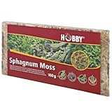 Dohse Aquaristik Hobby 34170 Spaghnum Moss, tropisches Substrat für Terrarien und Orchideen