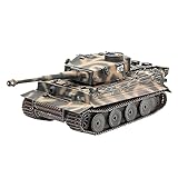 Revell Panzermodellbausatz Tiger I im Maßstab 1:35, 24,1cm 05790 Modellbausatz für Experten, mit Basis-Zubehör, unlackiert