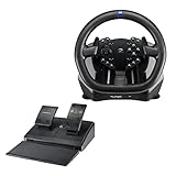 SUBSONIC Superdrive - Rennlenkrad/lenkrad SV950 mit Pedalen und Schaltwippen Xbox Serie X/S, PS4, Xbox One, PC (programmierbar für alle Spiele)