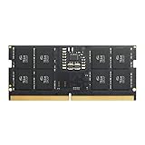 TEAMGROUP Elite SODIMM DDR5 16 GB 5200 MHz (PC5-41600) CL42 Non-ECC ungepuffert 1,1 V 262 Pin Laptop Arbeitsspeicher RAM – TED516G5200C42-S01