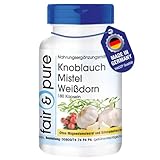 Fair & Pure® - Knoblauch Extrakt - mit Mistel und Weißdorn - 180 Kapseln - vegan