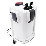 SunSun HW-702B Aquariumaußenfilter 1000 L/h 24 W mit 9 W UVC und 3 Stufen Filter Aquarium