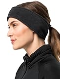 Jack Wolfskin Unisex Vertigo Headband Winter Stirnband, Schwarz, Einheitsgröße EU