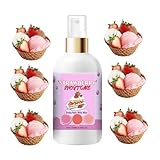 Vanilla Cream Puff Body Milk Mist, Body/Hair Milk Mist Strawberry Shortcake, Bynaomicare Body Milk Mist, Sweet Milk Mist, Hair & Body Mist for Women Men (Strawberry Shortcake)