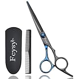 Haarschere Friseurschere Set, Fcysy Professionelle Schere für Haarschneideschere Friseurschere Friseurschere Haarschneideschere Haarschere mit Kamm, Salon Haarschneideschere Kit