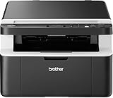 Brother DCP-1612W, Monochrom , Kompaktes 3-in-1 Multifunktionsgerät (Laserdrucker, digitaler Kopierer, Farbscanner, 2.400 x 600 dpi, USB 2.0, WLAN) dunkelgrau