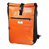 Red Loon Kurier Rucksack orange Courier Bag Kuriertasche LKW-Plane Backpack Kurierrucksack