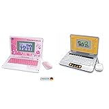 VTech 80-117964 - Glamour Girl XL Laptop E/R & 80-109744 Schulstart E Lerncomputer, orange