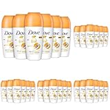 Dove, Advanced Care Passion Fruit, Deodorant Roll-On mit dreifacher feuchtigkeitsspendender Wirkung, Antitranspirant-Deodorant, Schutz bis zu 48 Stunden, Deodorant für Damen und Herren, 6 Stück à 50