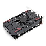 Cuifati ATI HD6770 Gaming-Grafikkarte, 4 GB DDR5 128 Bit Computer-Grafikkarte mit Einzelnen Lüftern, PCI Express 2.0 Video-Grafikkarte 3D API DirectX 12 650 MHz Kernfrequenz