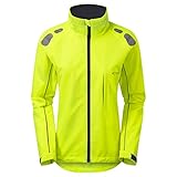 Ettore Damen Radsportjacke wasserdicht atmungsaktiv High-Vis - Gelb - Night Eagle - 40