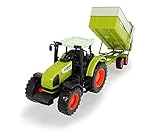 Dickie Toys 203739000 Toys CLAAS Ares Set, großer Traktor mit Anhänger und Kippmechanismus, 57 cm lang, für Kinder ab 3 Jahren