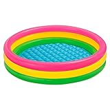 Intex 57412NP - Sunset Glow Baby Pool, 3-Ring, ø 114 x 25 cm