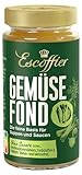 Escoffier - Gemüsefond , Ideale Basis für vegetarisches Kochen , Ohne Geschmacksverstärker, Farbstoffe oder Palmfett , Gluten und laktosefrei , 1 x 400 ml