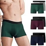 Falechay Boxershorts Herren Unterhosen Männer Baumwolle 6er Pack Retroshorts für Herren Ohne Kratzenden Zettel UnterwäSche Boxer Sportunterhosen für Herren Mehrfarbig XL