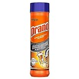 Mr Muscle Drano Power-Granulat Rohrfrei Abflussreiniger, entfernt Rohrverstopfungen in der Küche, 10 Anwendungen, 1er Pack (500g)