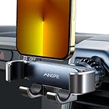 AINOPE Handyhalterung Auto Lüftung,[Hakenclip-Design] Auto Handyhalterung Schwerkraft [Einhandbedienung] kfz Handy Halterung Auto Kompatibel mit iPhone 16 15 Pro Max Samsung Galaxy S24+ S23 Huawei usw