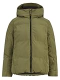 Ziener Kinder AWAR Ski-Jacke/Winterjacke | warm, atmungsaktiv, wasserdicht, deep olive, 164