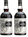 Kraken Black Spiced 40,0 Vol.-% - Rum mit einzigartig-würzigem Geschmack (1 x 0,7 l) (Packung mit 2)