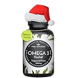 Omega 3 Kapseln - 365 Stück - 1000mg Fischöl je Kapsel mit EPA & DHA - Essentielle Omega 3 Fettsäuren im Jahresvorrat - Omega 3 Kapseln hochdosiert aus nachhaltigem Fischfang, ohne unnötige Zusätze