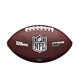 Wilson American Football NFL Stride Pro Eco, Gen Green, Mischleder, Offizielle Größe, Braun