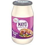 Miracel Whip Mayo Knoblauch 1 x 242 ml I Würzige Mayonnaise I Glutenfrei I Laktosefrei I mit Eiern aus Freilandhaltung I für Sandwiches, Fisch & Fleisch