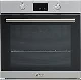 Bauknecht BAR2 KN5V2 IN Backofen Elektro/Einbau, 55.50 cm, Multi 5 Umluftbackofen mit 5 Funktionen, Classic Cook Elektronik-Uhr, Edelstahloptik