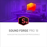 SOUND FORGE Pro 18 - Der All-Round Audio Editor | Audio Software | Musikprogramm | Für Windows 10/11 PC | 1 PC Lizenz als Vouchercode im praktischen Versandkarton inkl. Backup-DVD