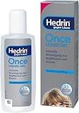 HEDRIN ONCE - Liquid Gel - Flüssiges Läuse-Gel - Schnelle Beseitigung von Kopfläusen und Nissen mit nur einer Anwendung - klinisch belegte Wirksamkeit - 1 x 100 ml