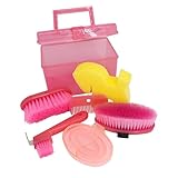 PFIFF 103116 Putzbox mit Inhalt „Petit Glitter“ | Pink