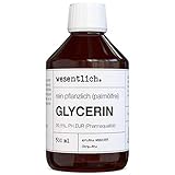 Glycerin 99,5% (500ml) von wesentlich. - vegan und frei von Palmöl