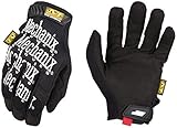 Mechanix Wear: Original Arbeitshandschuh mit sicherer Passform, Kunstleder-Performance-Handschuhe für den Mehrzweckeinsatz, langlebige, Touchscreen-fähige Sicherheitshandschuhe (Schwarz, Medium)