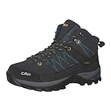 CMP Herren Rigel Mid Shoes Wp Trekking-Schuhe, Anthrazit Dunkelblau Antracite Deep Lake, 43 EU