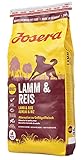 JOSERA Lamm & Reis (1 x 15 kg) | Adult | Premium Trockenfutter für ausgewachsene Hunde | Reis & Lamm als einzige tierische Proteinquelle | besonders verträglich | weizenfrei | Hundefutter | 1er Pack