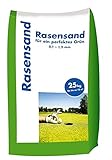 Hamann Rasensand 25 kg - mit unserem Rasensand wird verdichteter Boden wieder aufgelockert.