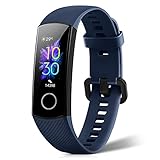 HONOR Band 5 Smartwatch Armband mit Pulsmesser,Wasserdicht IP68 ， Schlafmonitor Fitness Tracker Blau