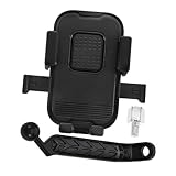 PartyKindom Handy-navigationshalterung Fahrrad-vorbau-telefonhalterung Fahrrad-telefonhalterung Fahrrad Telefon Halterung Fahrrad Handyhalter -handyhalterung Metall Black