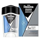 Rexona Men Maximum Protection Anti-Transpirant Deo Creme Clean Scent mit 48 Stunden Schutz gegen starkes Schwitzen und Körpergeruch 45 ml 1 Stück