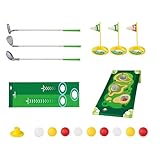 Verstellbares Golfspielzeug-Set – verstellbares Kinder-Golfschläger-Golfspielzeug, lustiges Sportspielzeug mit Übungsloch, Golfspiele für Kinder